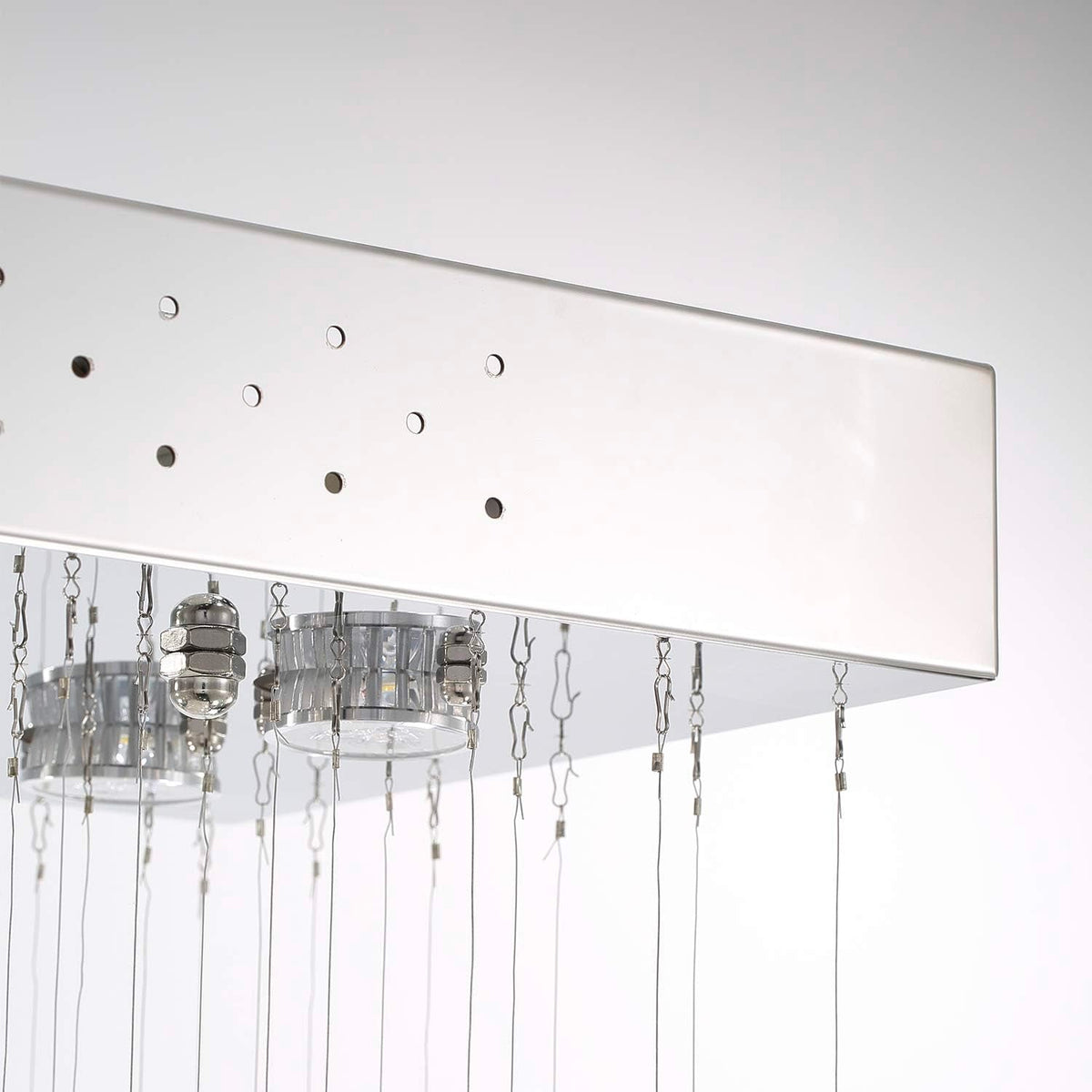 Lustre Rectangulaire Cristal Salle à Manger II