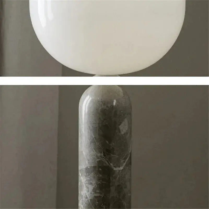 Lampe de Table LED en Marbre Design Danois