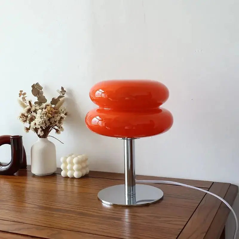 Lampe de Chevet en Verre Style Bauhaus
