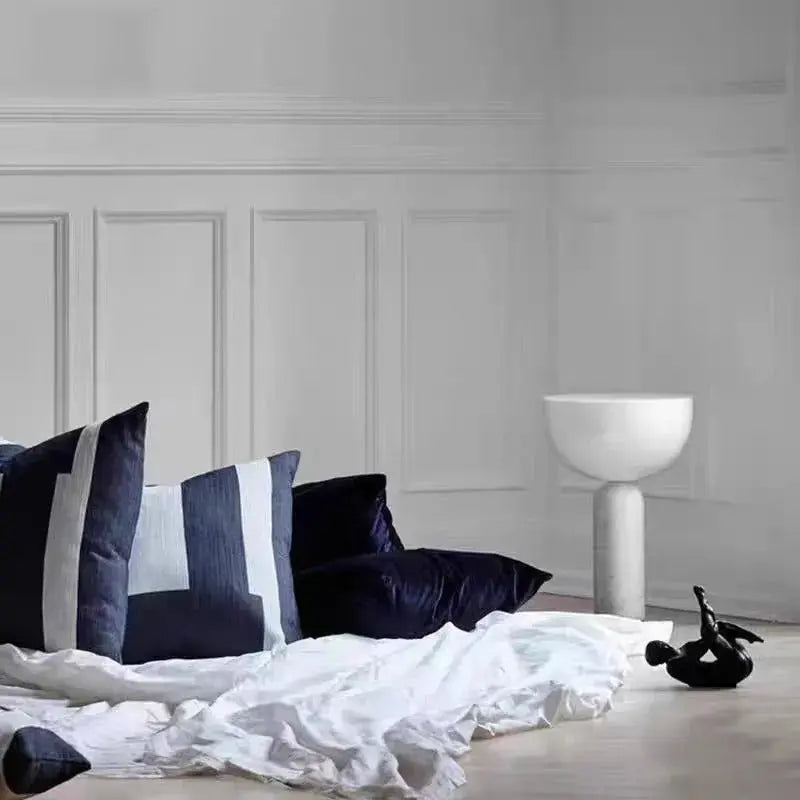 Lampe de Table LED en Marbre Design Danois