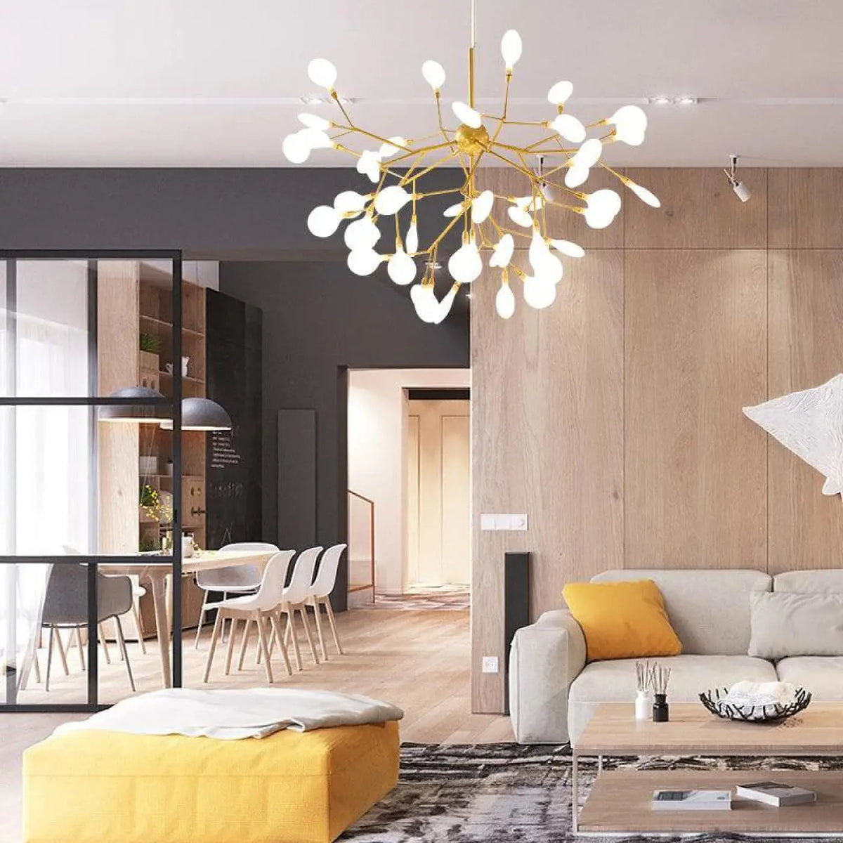 Suspension Contemporaine Spoutnik pour Salon