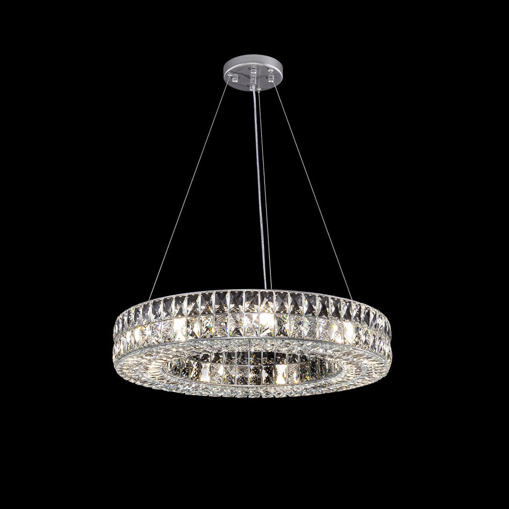 Lustre Anneau Cristal Salle à Manger