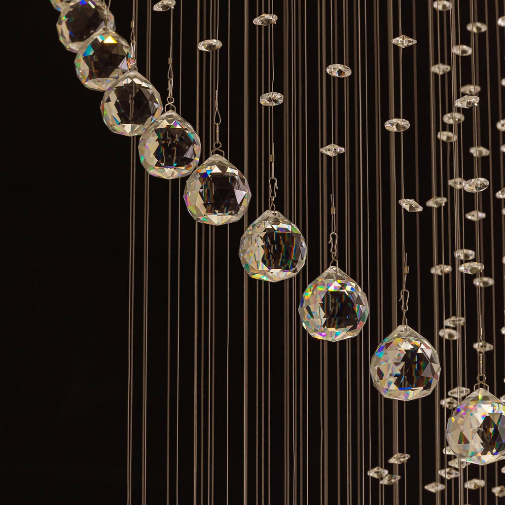 Lustre Spirale Cristal Salon