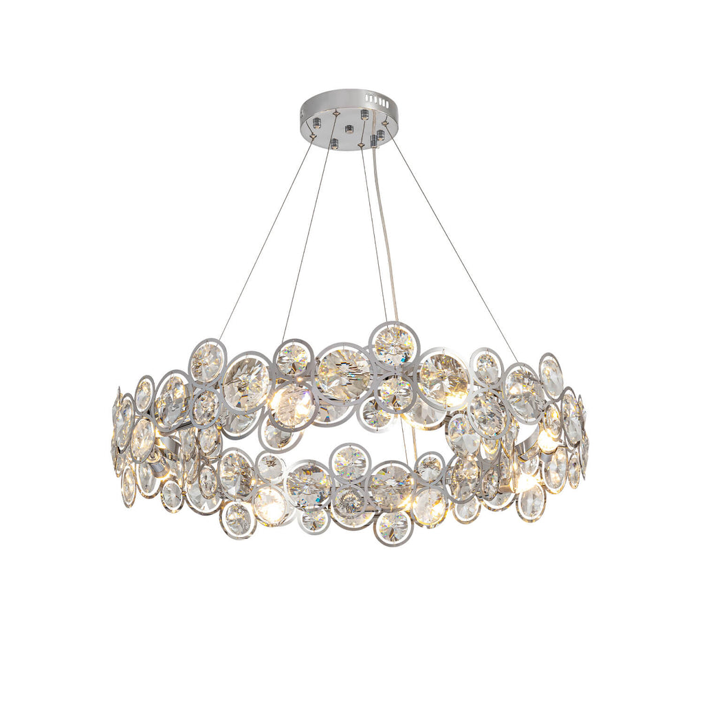Lustre Opale Cristal Chrome