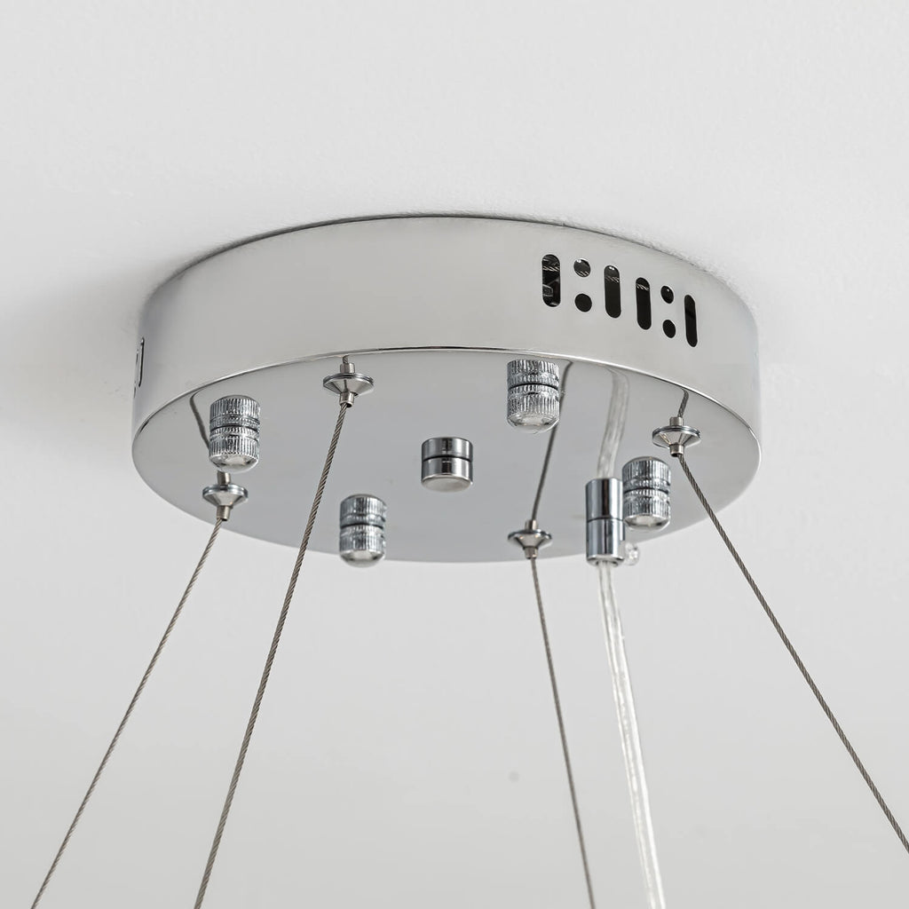 Lustre Opale Cristal Chrome