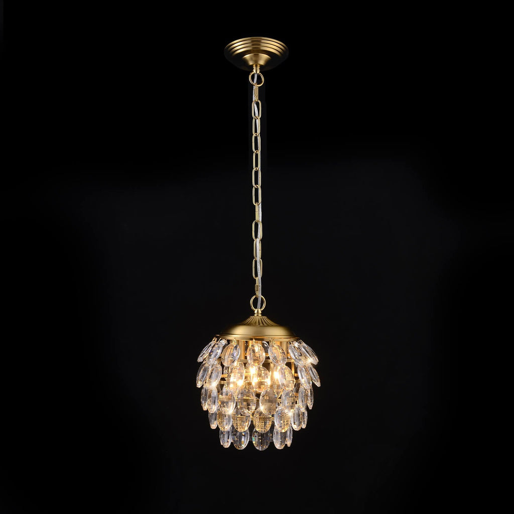 Lustre Pomme de pin Cristal Salle à Manger