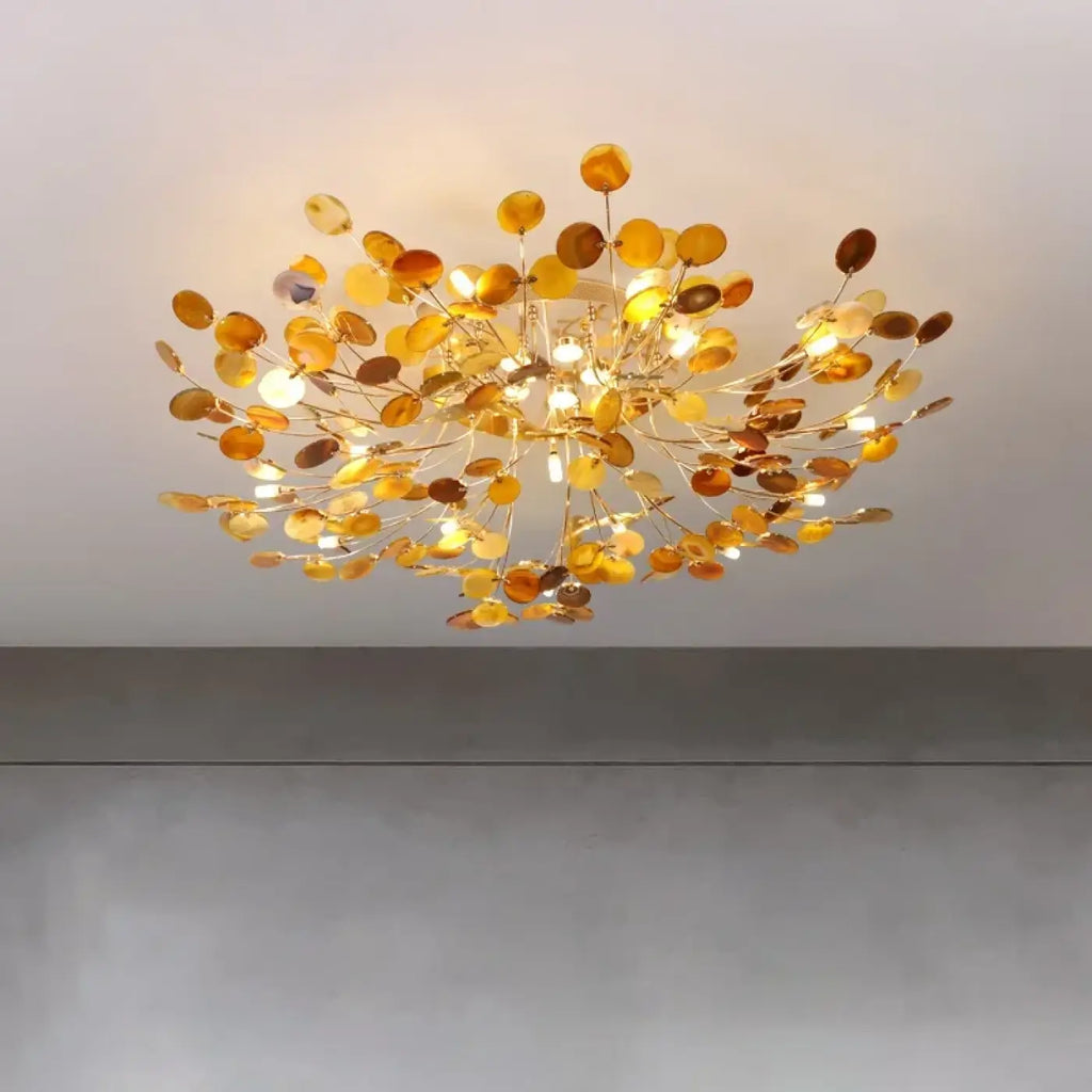 Plafonnier Multicolore Design pour Salon