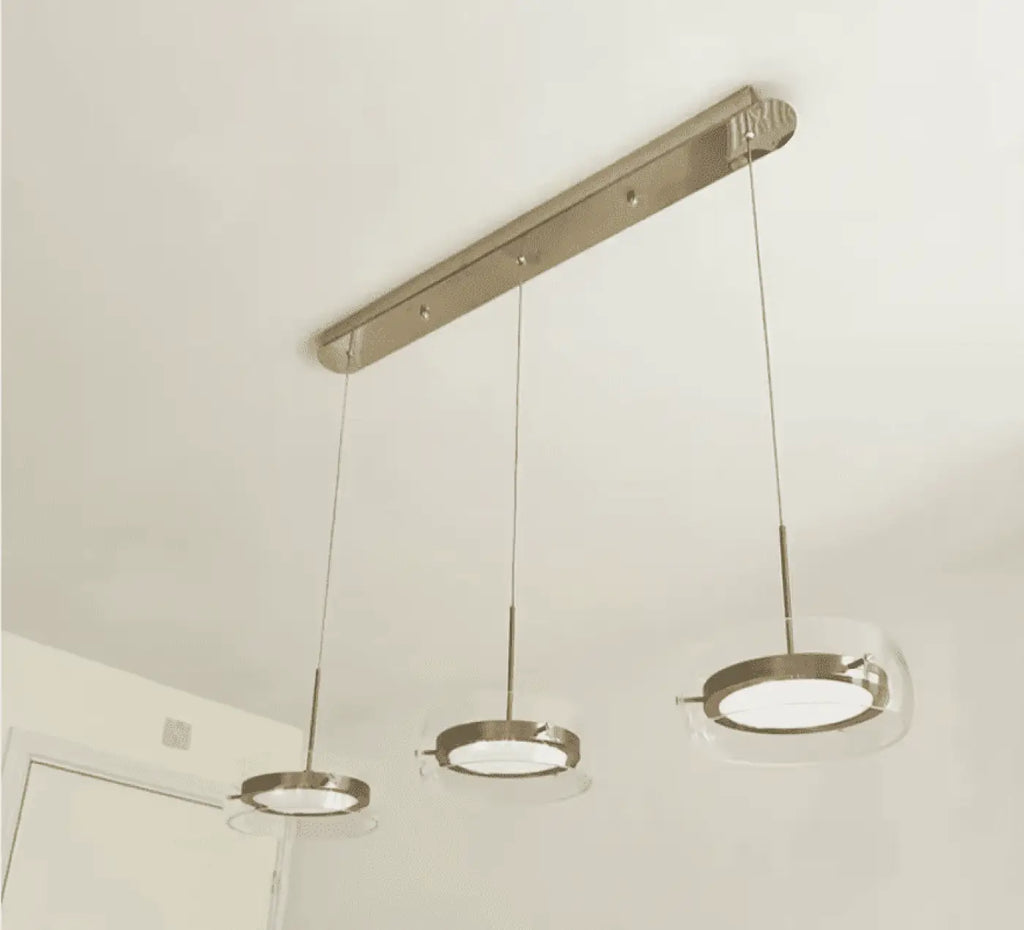Lampe Suspendue Atelier en Métal pour Cuisine