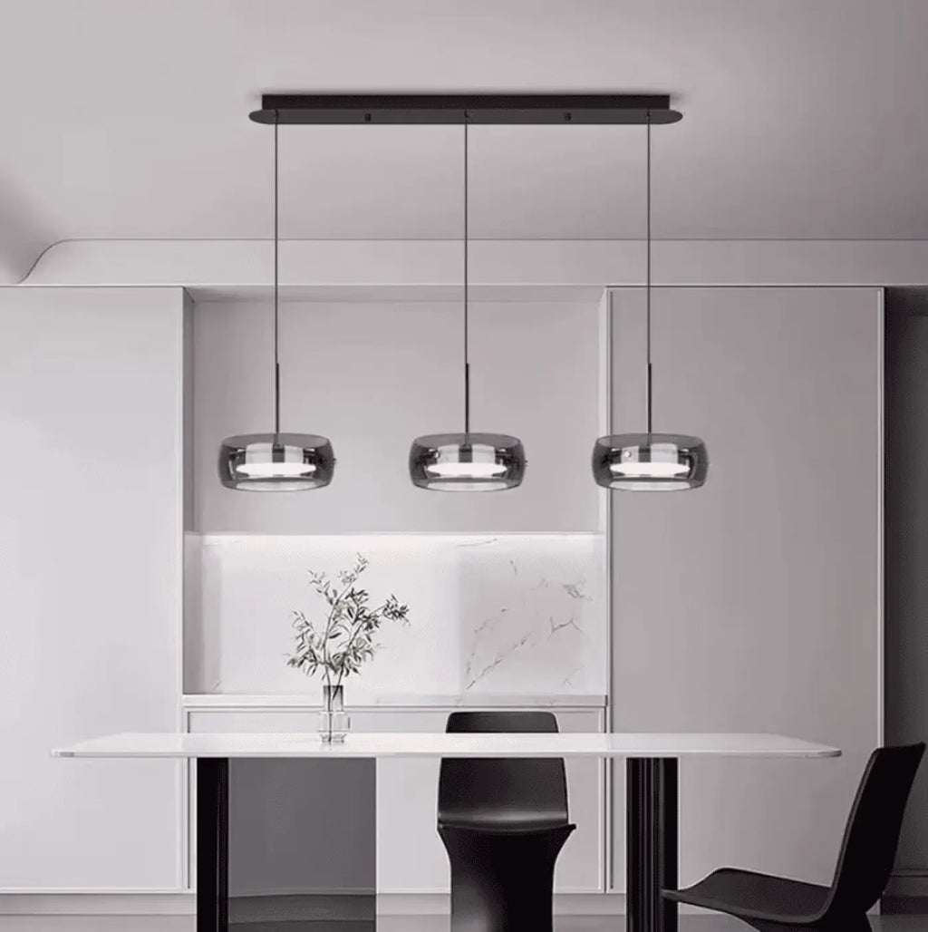 Lampe Suspendue Atelier en Métal pour Cuisine