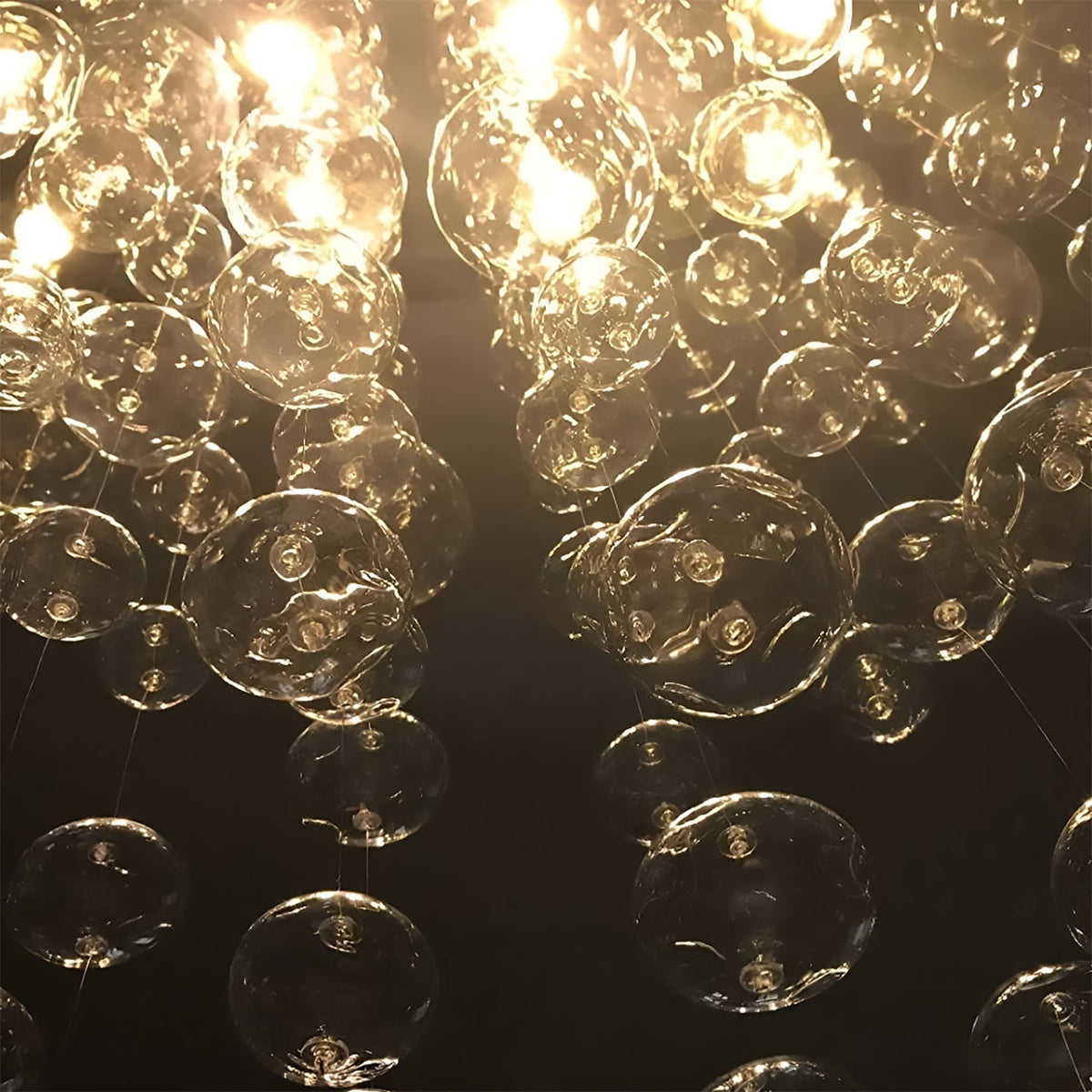Lustre Rectangulaire Cristal Salle à Manger 8 Lumières