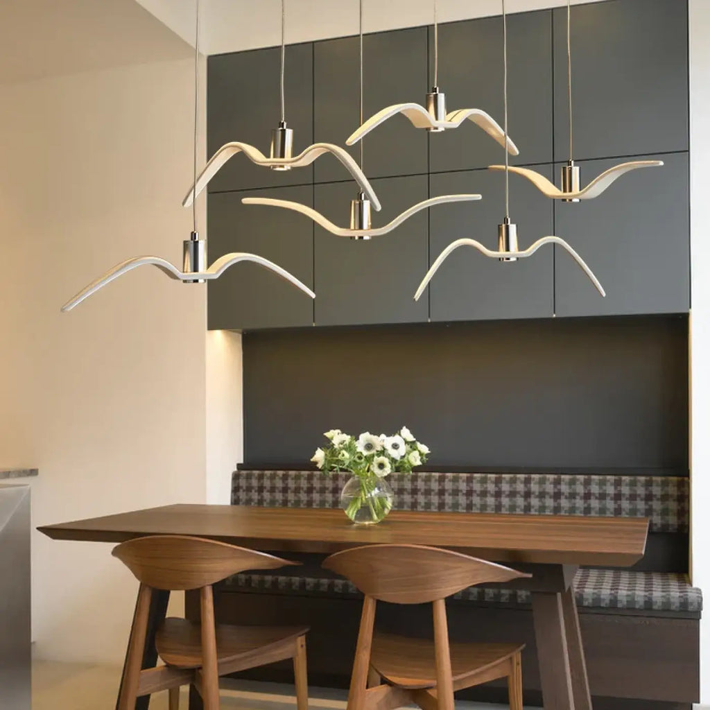 Lampe Suspendue Envol d’Oiseaux Décorative