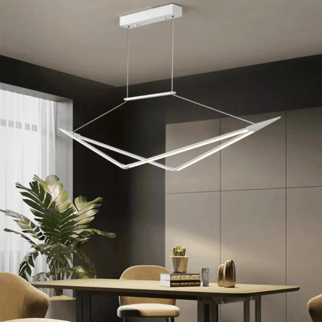 Suspension Dimmable Géométrique Moderne