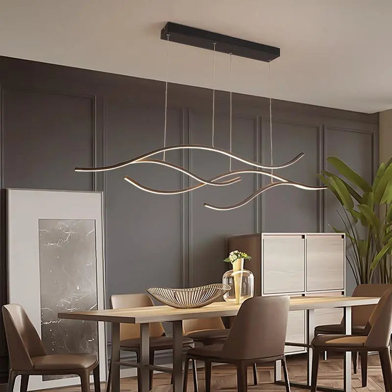 Lampe Suspendue XXL en Spirale Moderne
