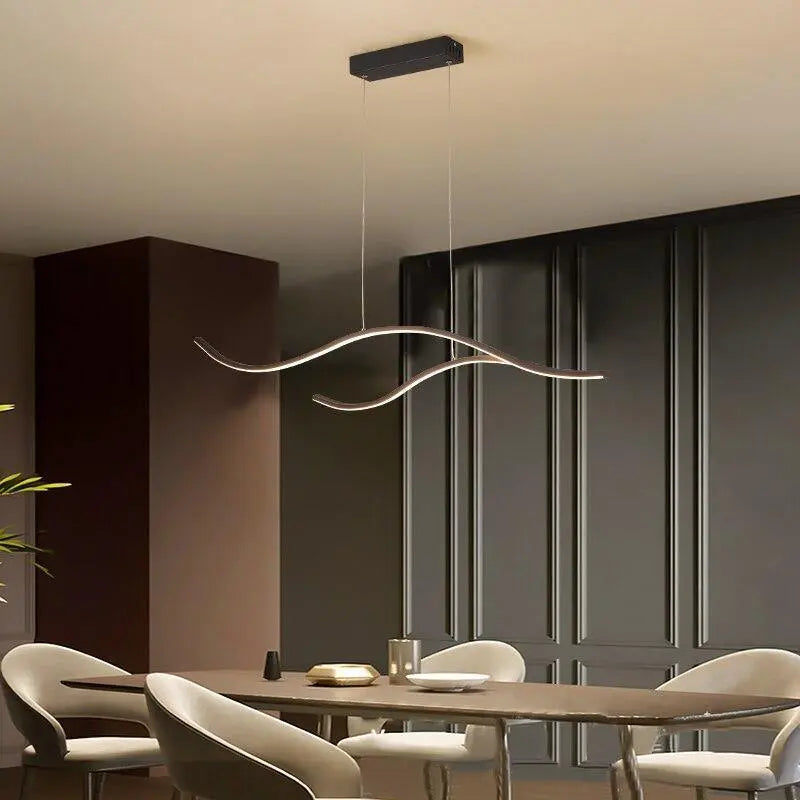 Lampe Suspendue XXL en Spirale Moderne