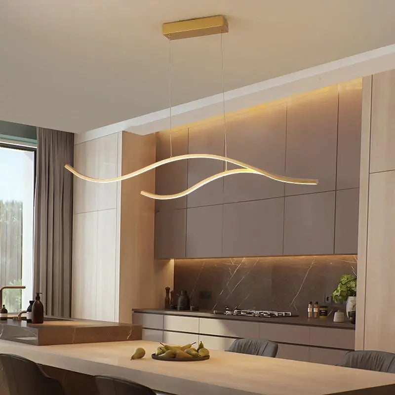 Lampe Suspendue XXL en Spirale Moderne