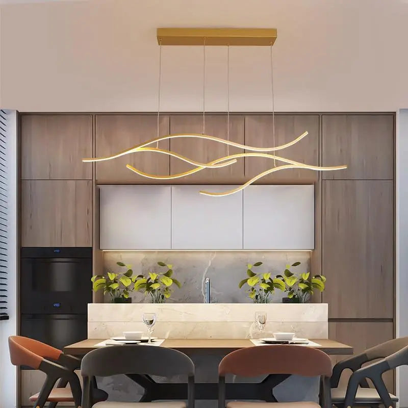 Lampe Suspendue XXL en Spirale Moderne