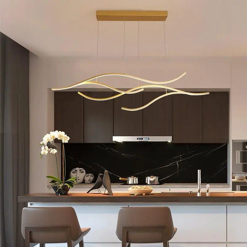 Lampe Suspendue XXL en Spirale Moderne