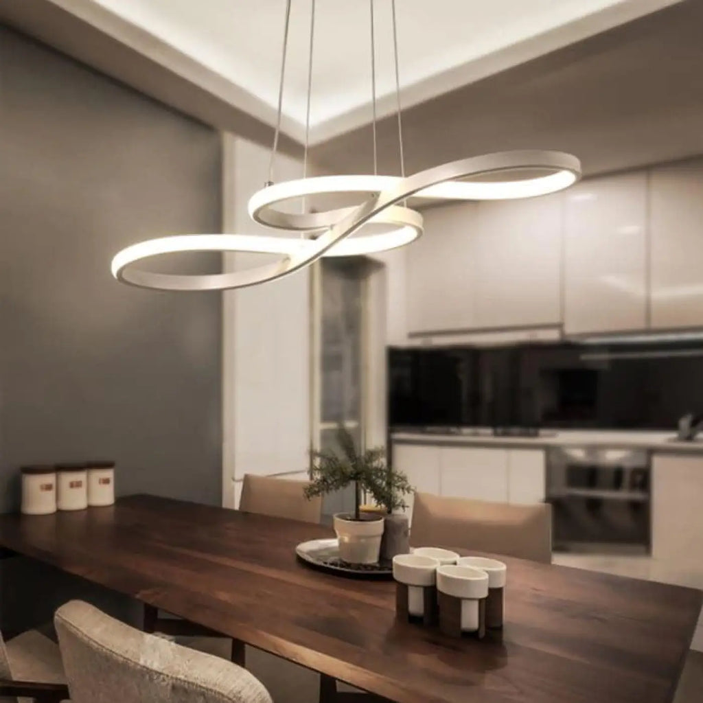 Suspension LED Moderne pour Pièce de Vie