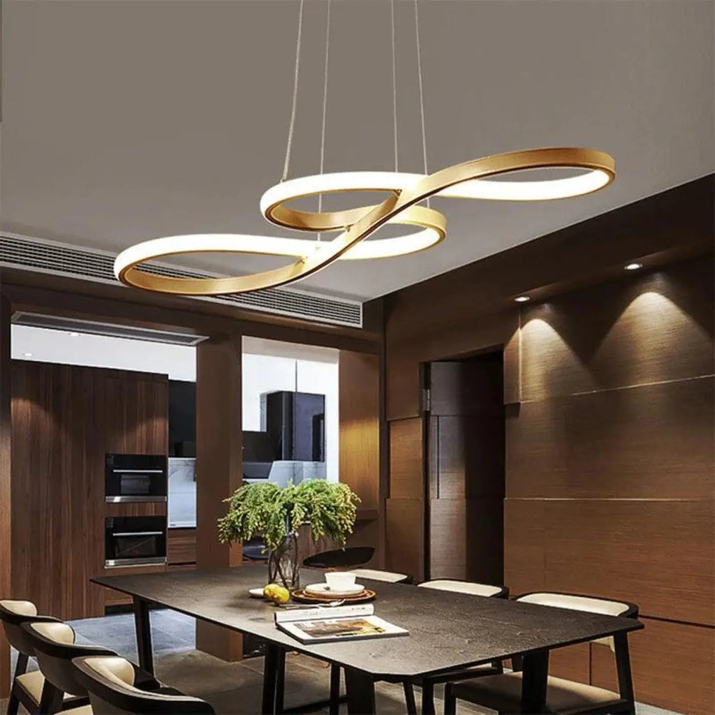 Suspension LED Moderne pour Pièce de Vie