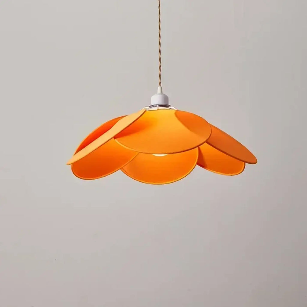Suspension Fleur en Tissu Style Moderne