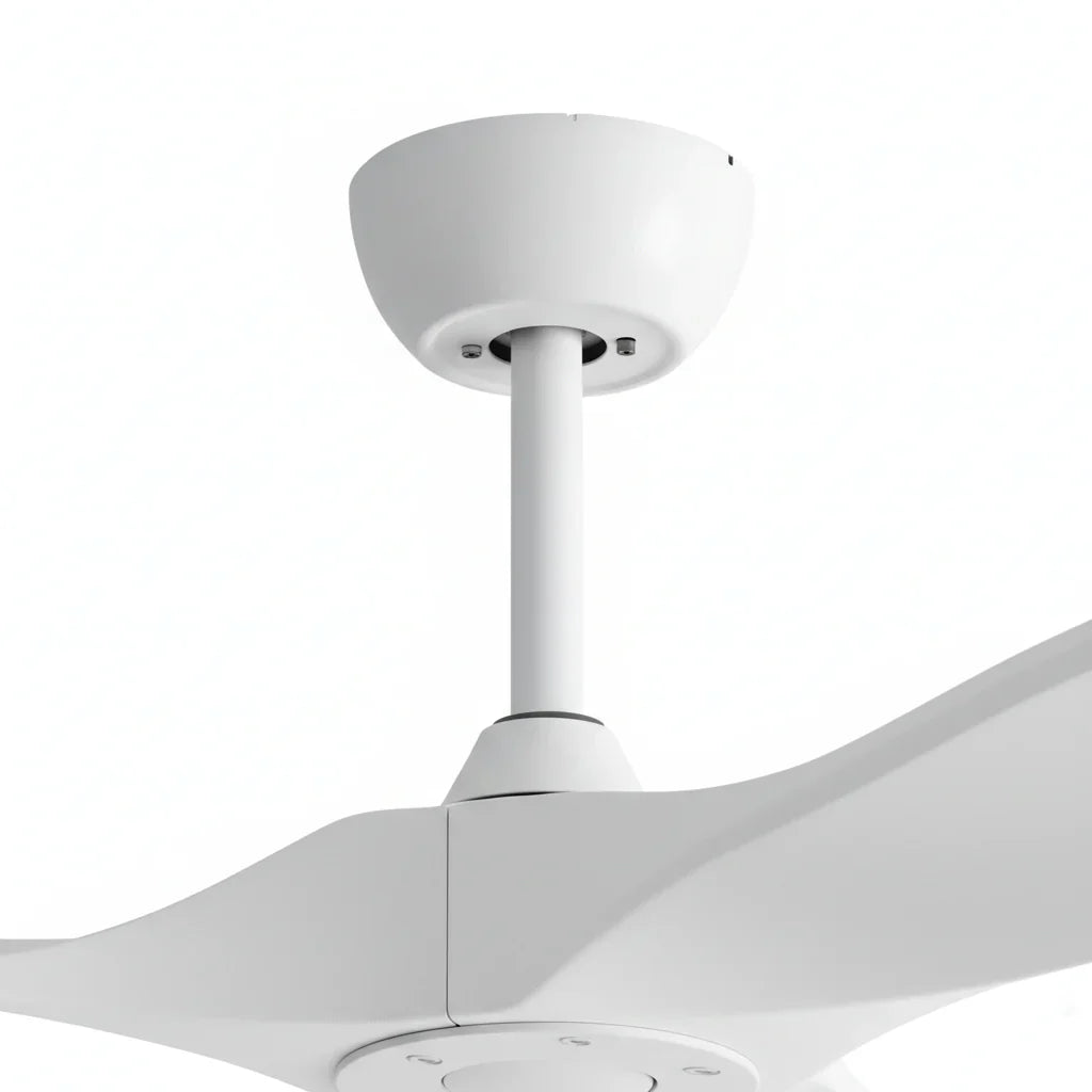 Ventilateur de Plafond Silencieux Vintage Blanc