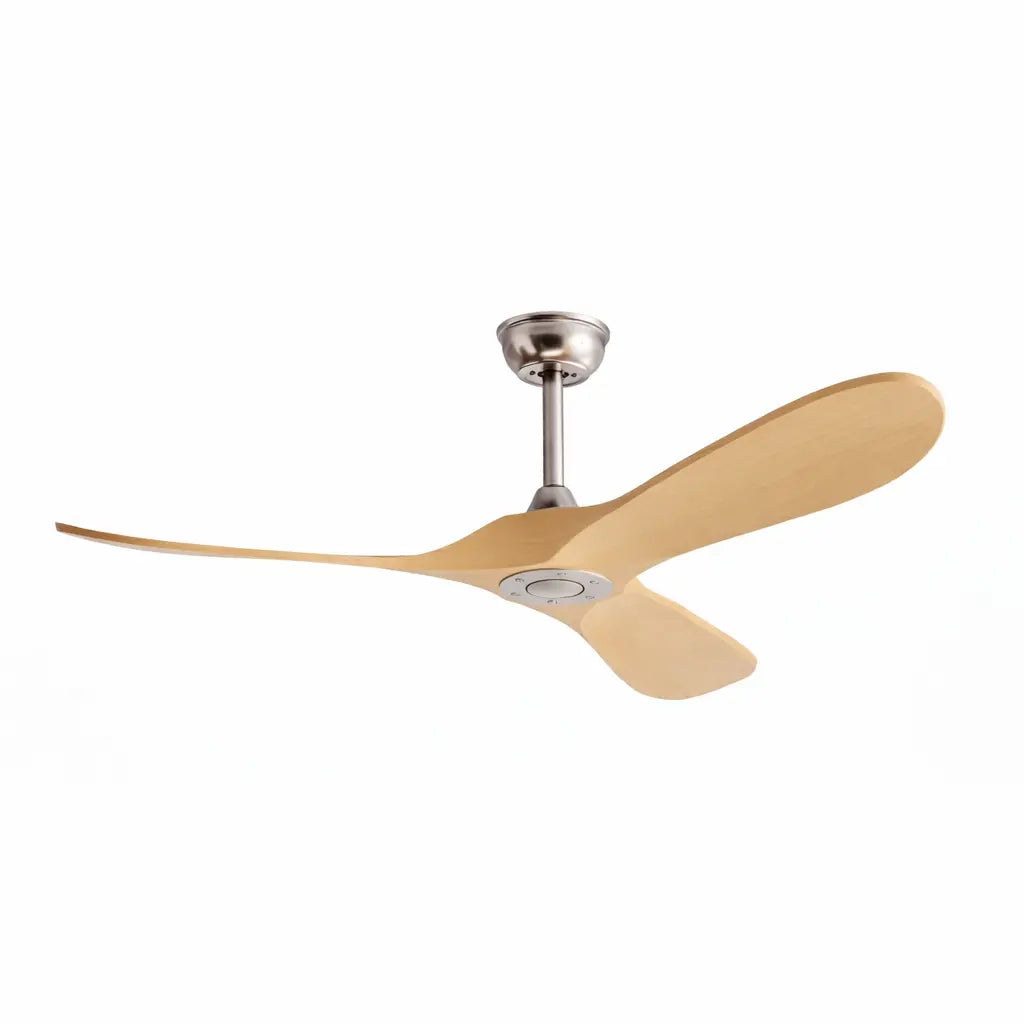 Ventilateur de Plafond Silencieux Bois Clair Vintage