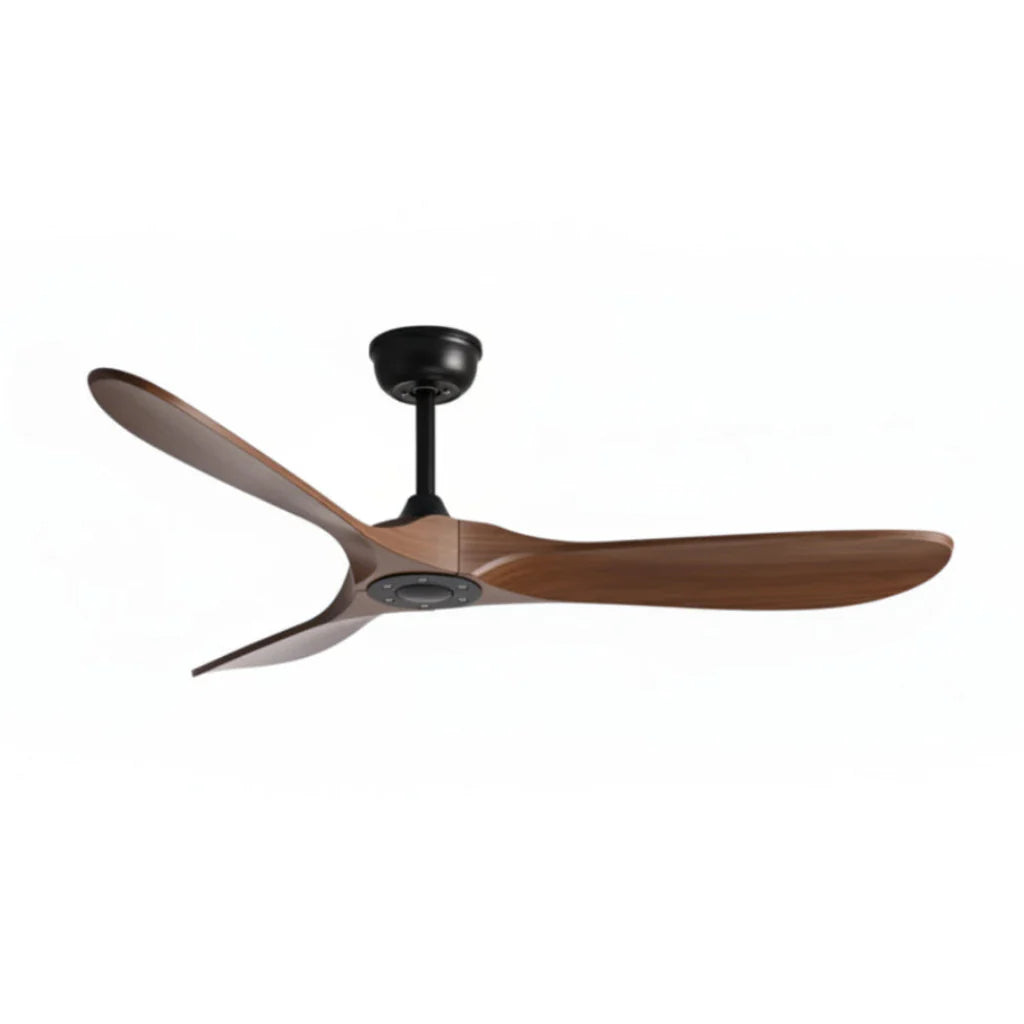 Ventilateur de Plafond Silencieux Bois Foncé Vintage